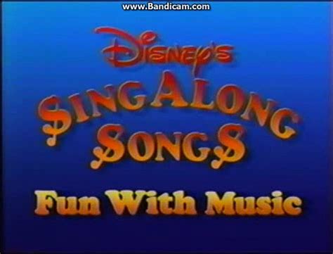 disney sing along songs wiki